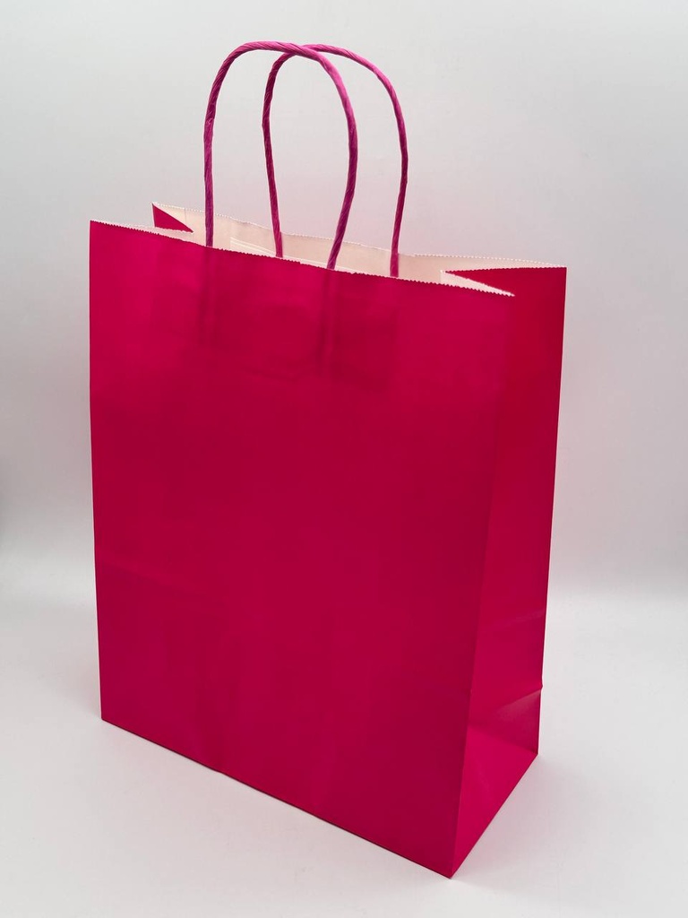 Bolsa Kraft Color Mediana 