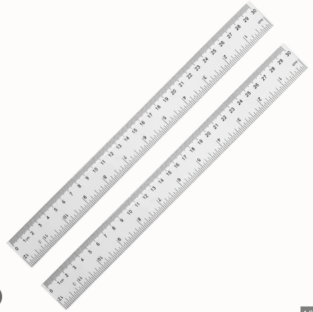 Regla Plastico 30cm
