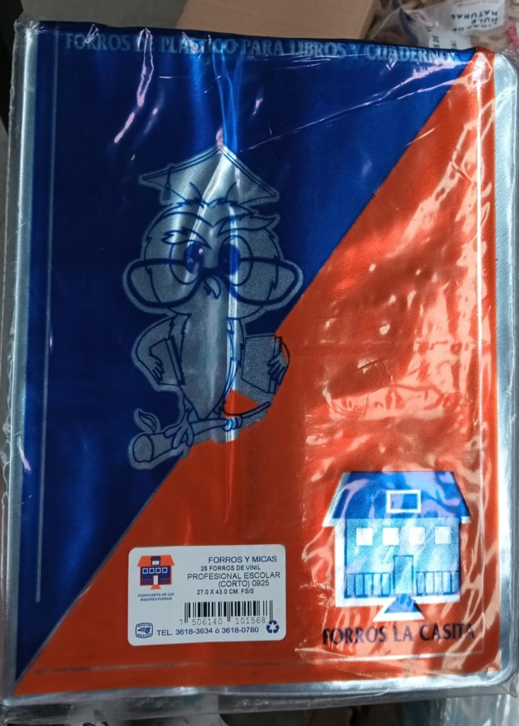 Plastico Forro Cuaderno