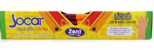 Lapiz Duo Rojo Jocar