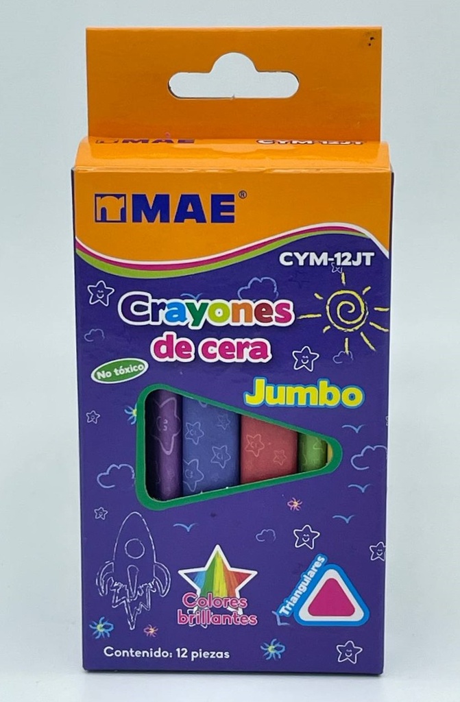Crayola Mae Jumbo 12 pzas
