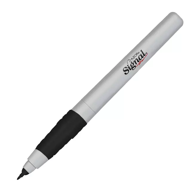Marcador Azor Signal Ultra Fino Negro