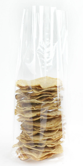 Bolsa Celofan Fuelle Lisa Tostada (15x46+8)