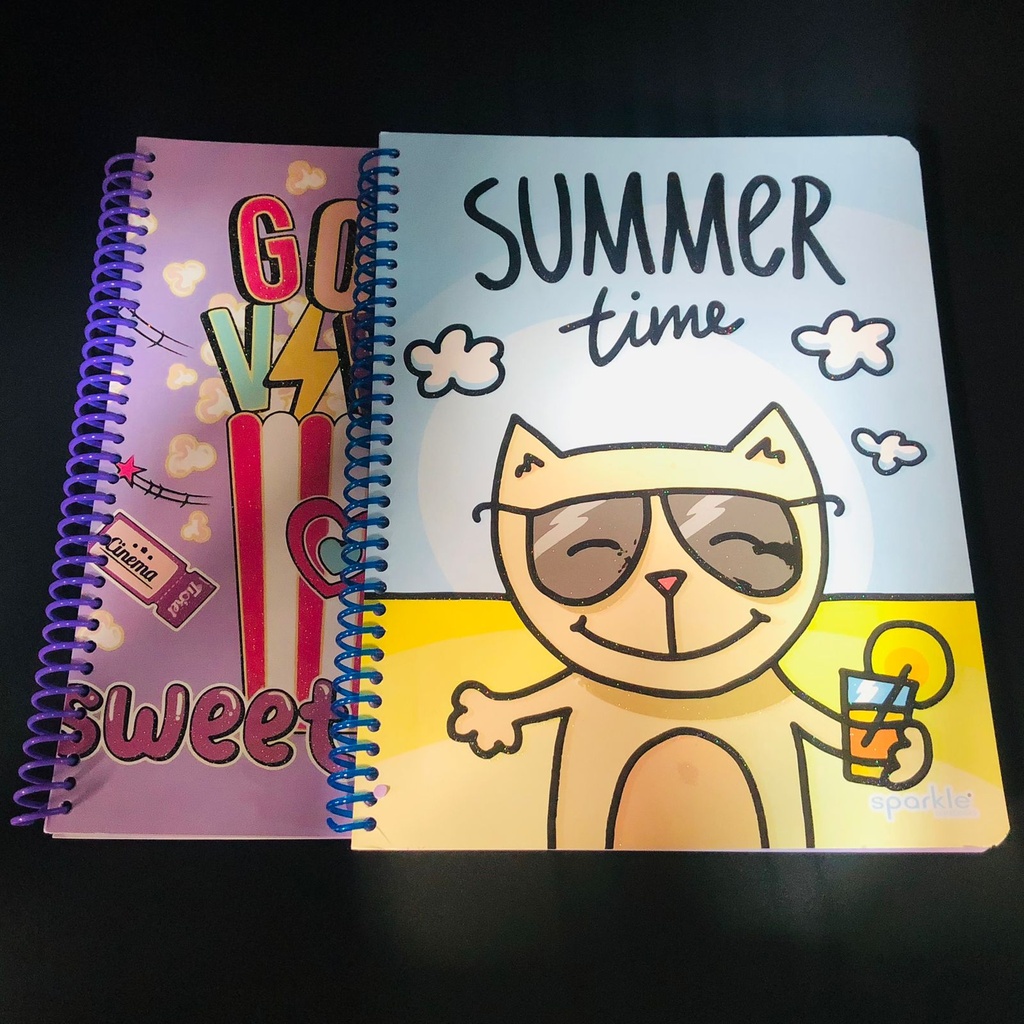 Cuaderno Profesional 21x27 100H Sparkle