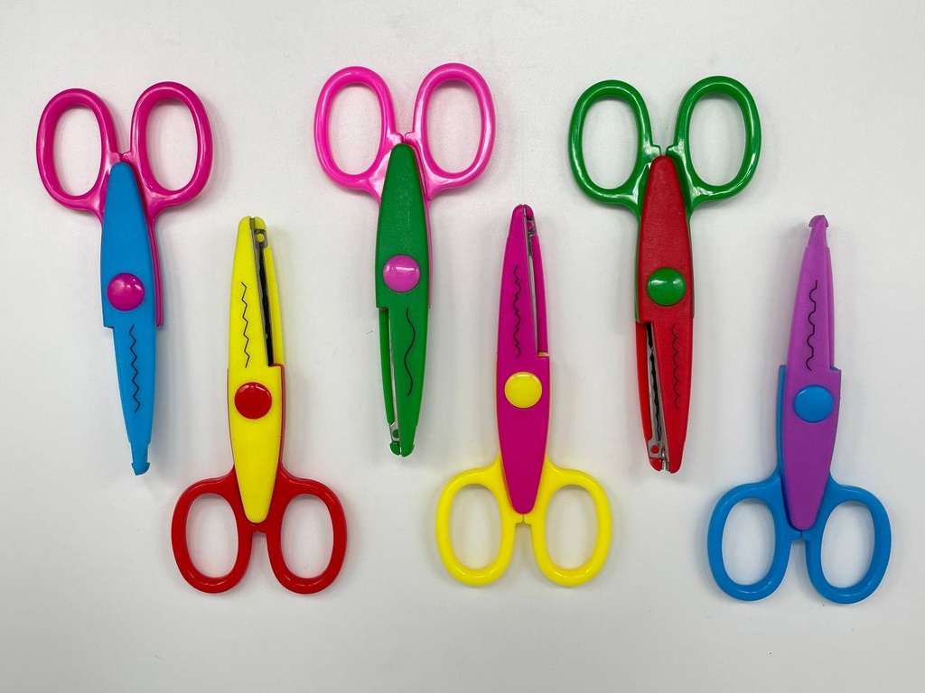 Tijera Escolar Corte Diseño
