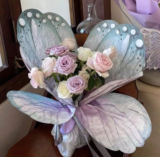 Paquete Papel Mariposa p/Flores