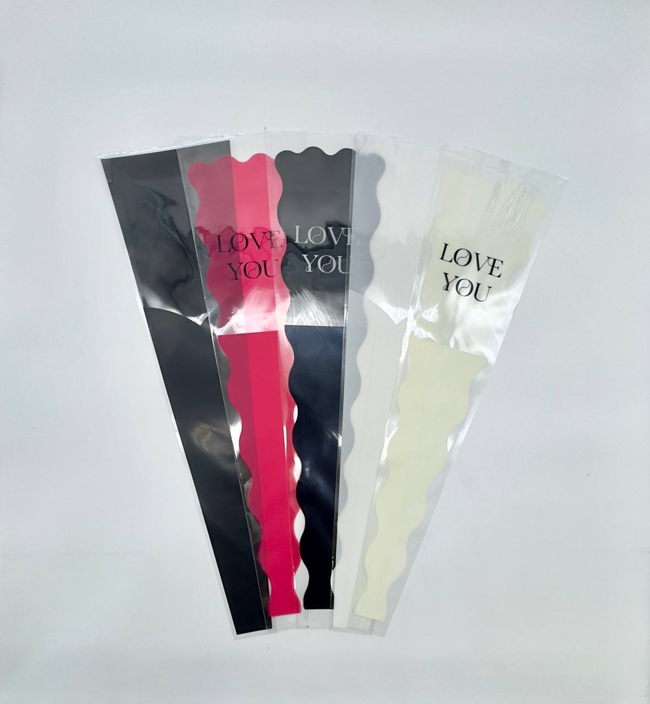 Bolsa Celofan Cono 1 Flor paq 50pz (copia)