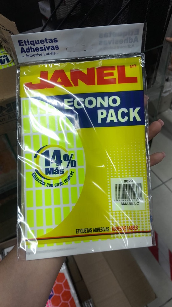 Etiquetas Econopack 0820