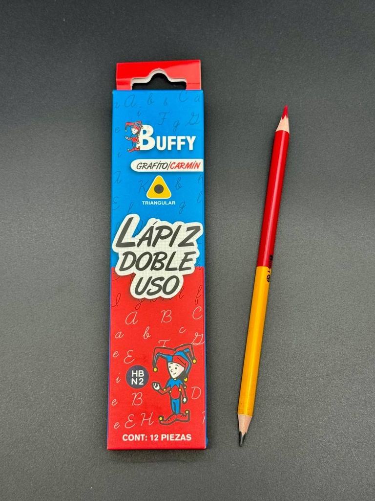 Lapiz Duo Rojo Buffy