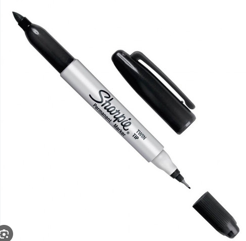 Marcador Sharpie Doble Punta pza