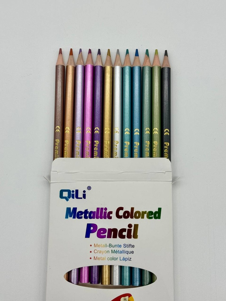 Colores metálicos 12 pzas