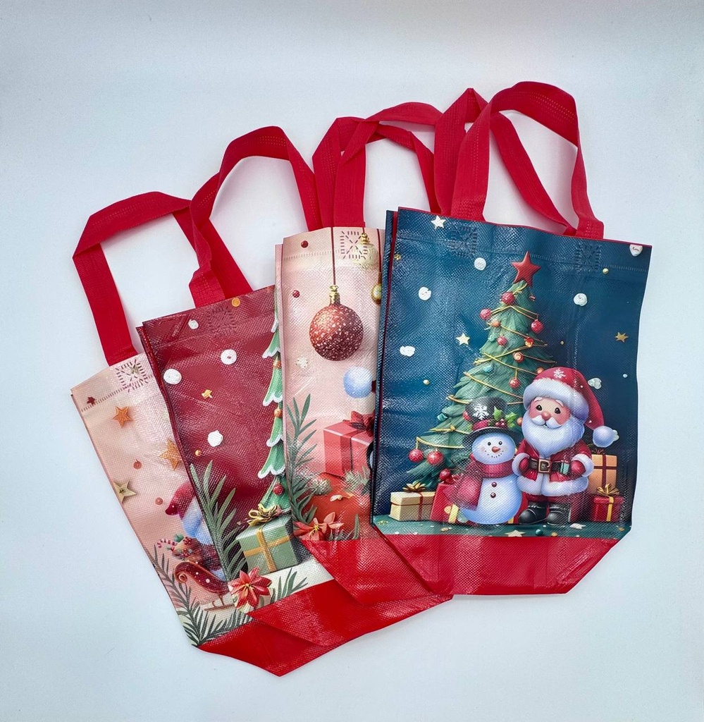 Bolsa Ecologica Chica Navideña