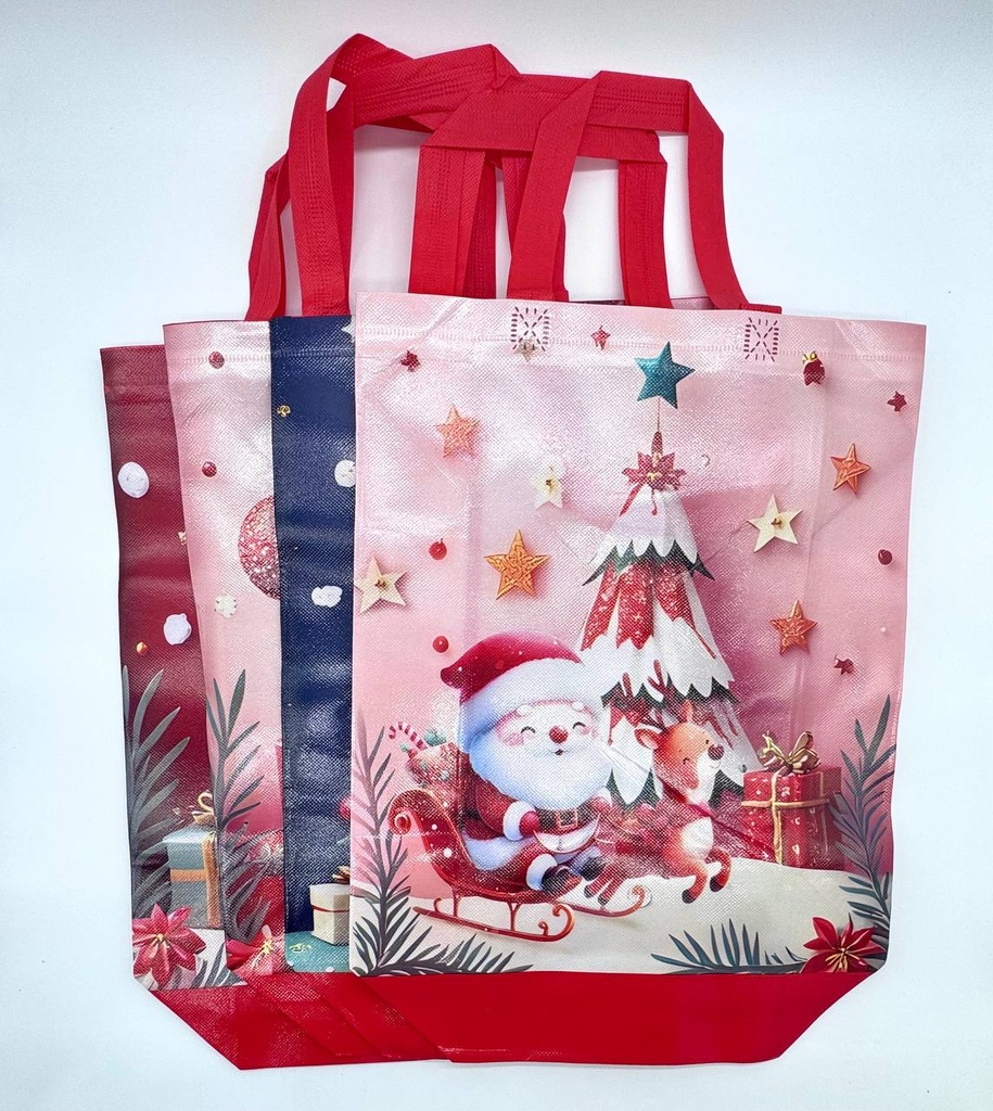 Bolsa Ecologica Grande Navideña