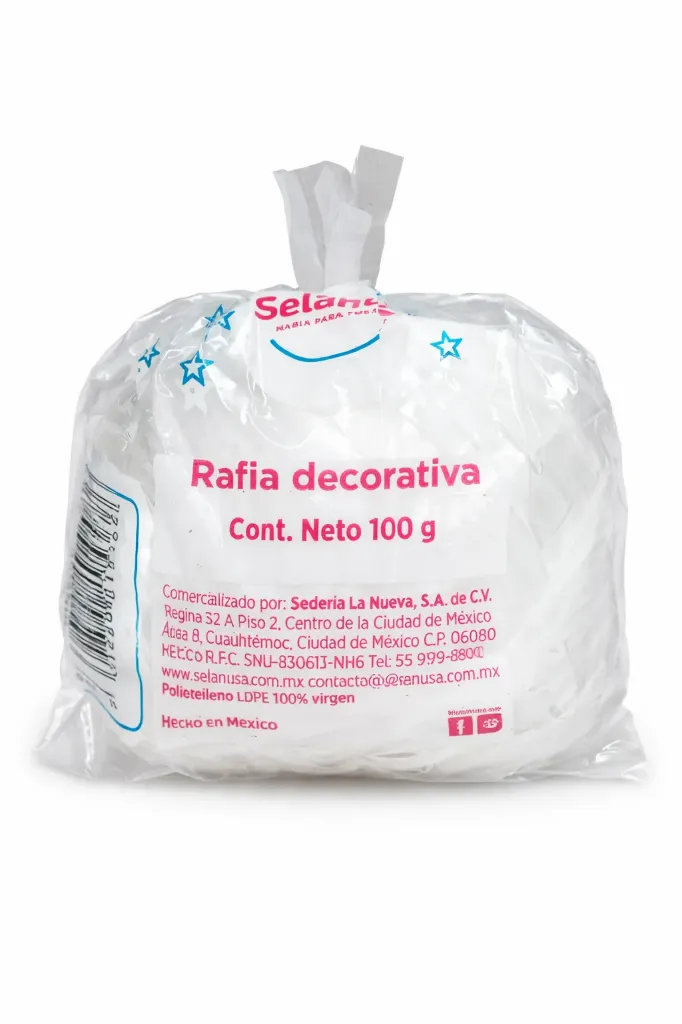 Rafia Blanco 100g SELANUSA