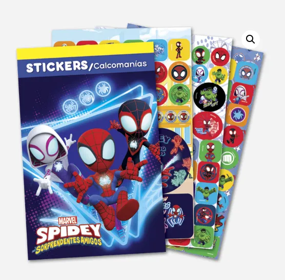 Block Stickers Spidey and Friends