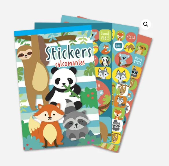 Block Stickers Animalitos