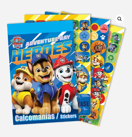 Block Stickers Paw Patrol Niño