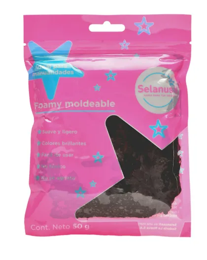 Foamy Moldeable Negro Selanusa 50g