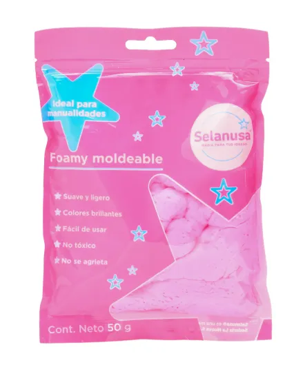 Foamy Moldeable Rosa Selanusa 50g