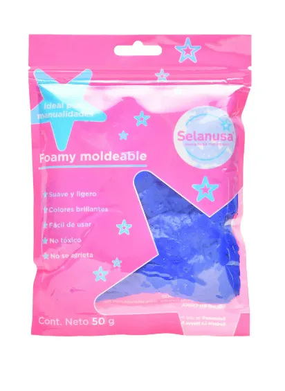 Foamy Moldeable Azul Selanusa 50g