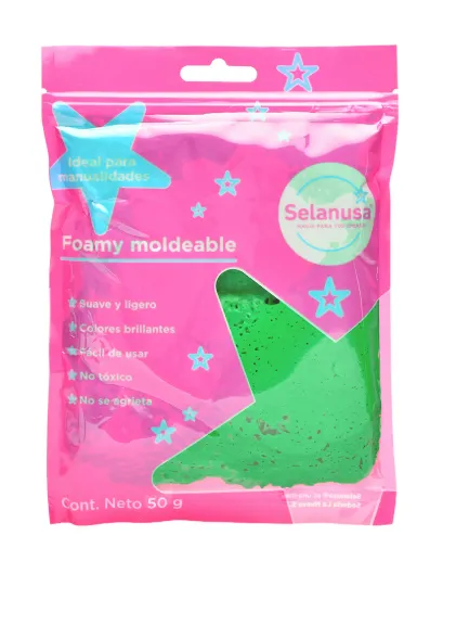 Foamy Moldeable Verde Selanusa 50g