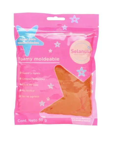 Foamy Moldeable Naranja Selanusa 50g