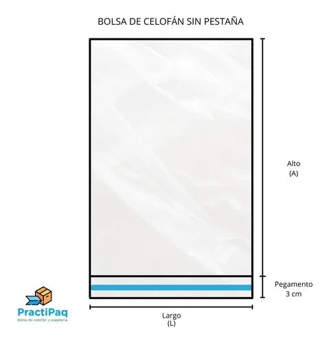 Bolsa Celofan S/P 12x30