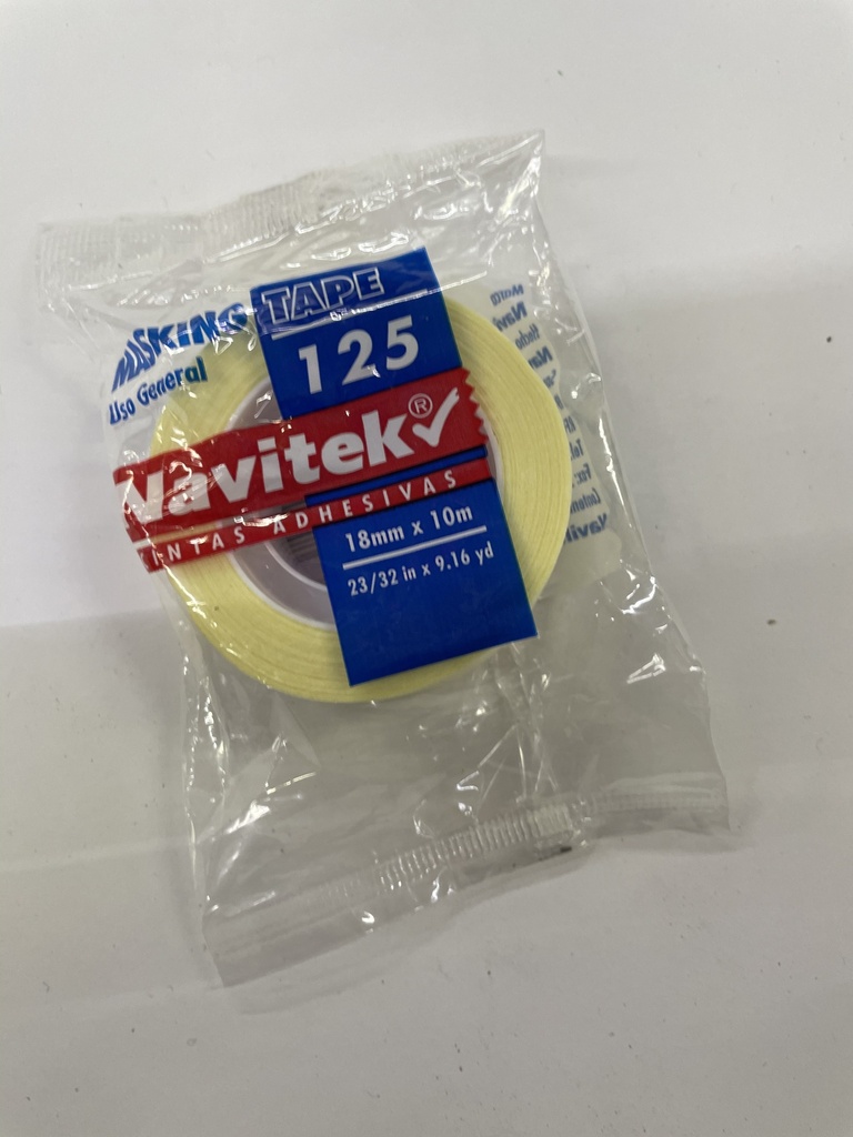 Cinta Adhesiva Navitek Masking 18mm x 10m