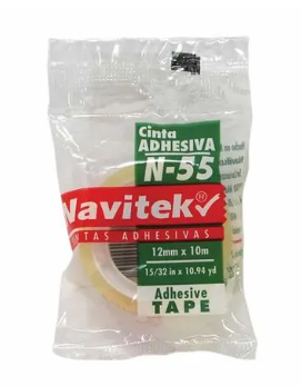 Cinta Adhesiva Navitek Natural 12mm x 10m
