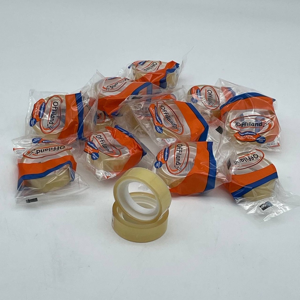 Cinta Adhesiva Offiland Natural 12mm x 10m