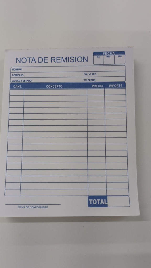Block Notas Mini