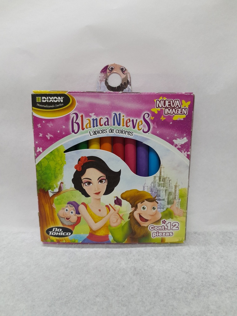 Colores Blanca Nieves Corto 12pzas