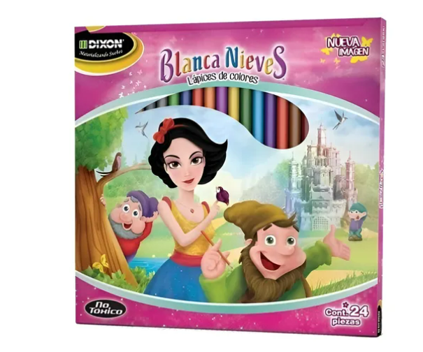 Colores Blanca Nieves Largo 24pzas