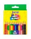 Colores Jocar Corto 12 pzas Triangular