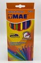 Colores Mae Largo 12pzas
