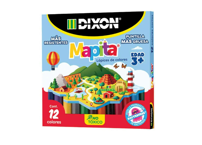 Colores Mapita Corto 12pzas