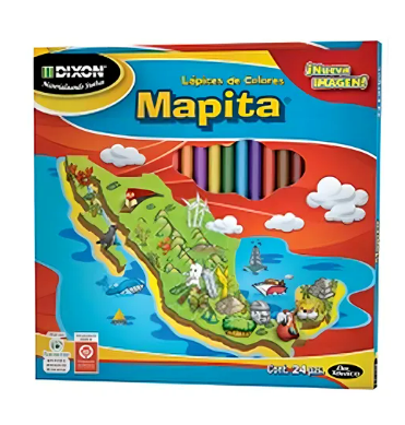 Colores Mapita Largo 24pzas