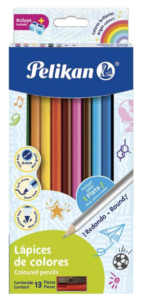 Colores Pelikan Largo 12pzas