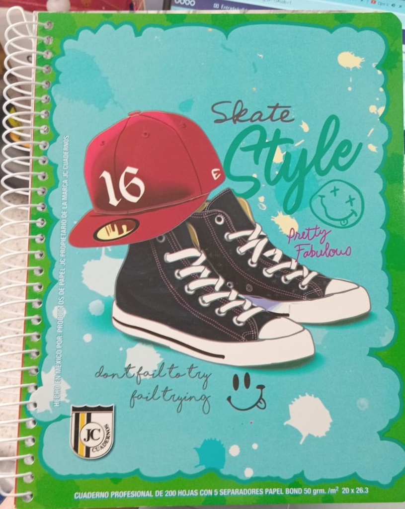 Cuaderno Profesional JC 200 H