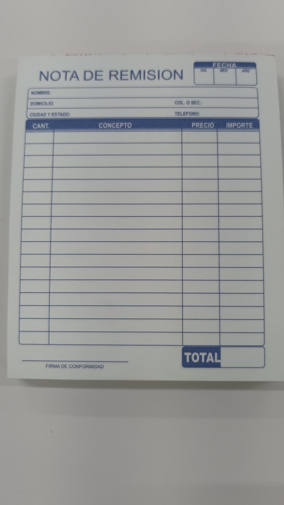 Block Notas Mini Copia