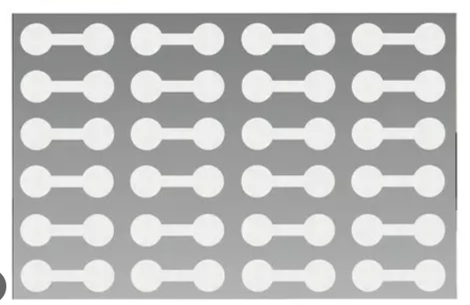 Etiquetas Bisuteria Tyvek 42 planillas (millar)