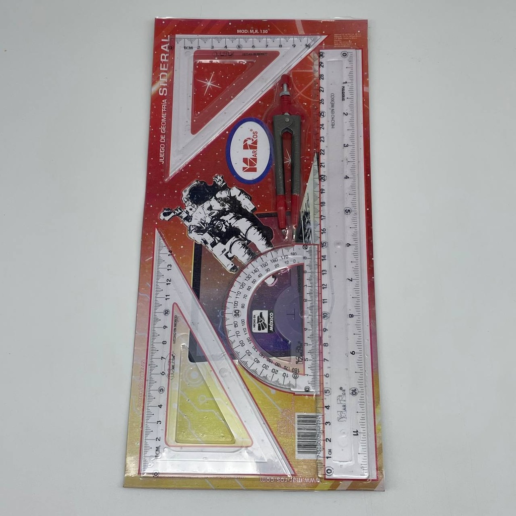 Juego Geometria Sideral Transparente