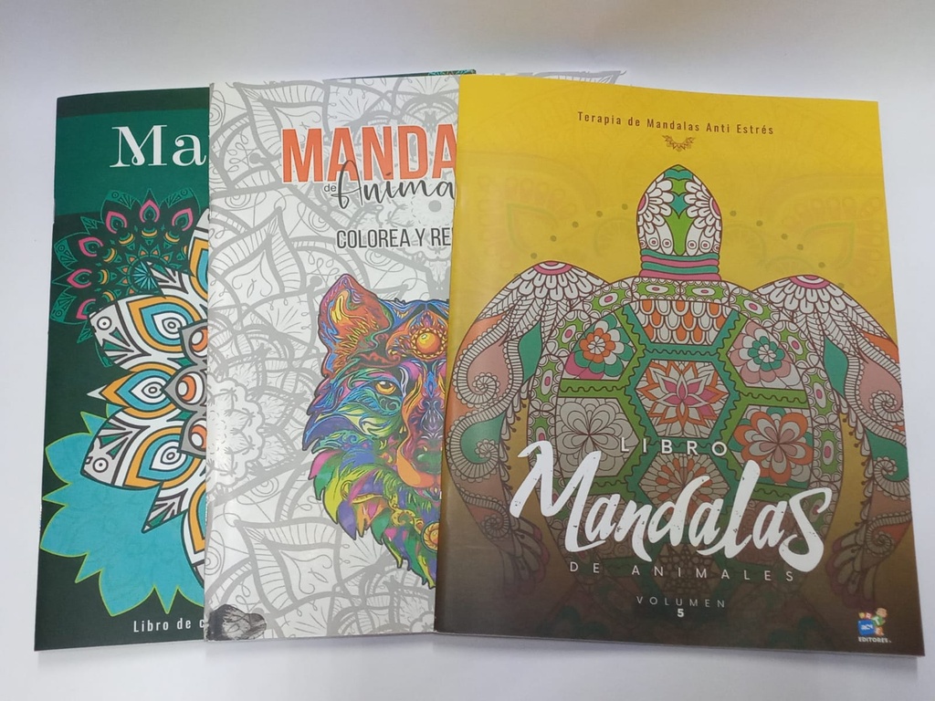 Libro Colorear Mandala