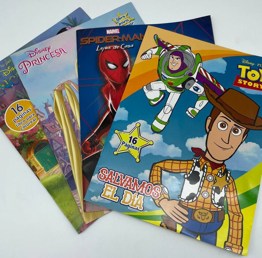 Libro Colorear Delgado