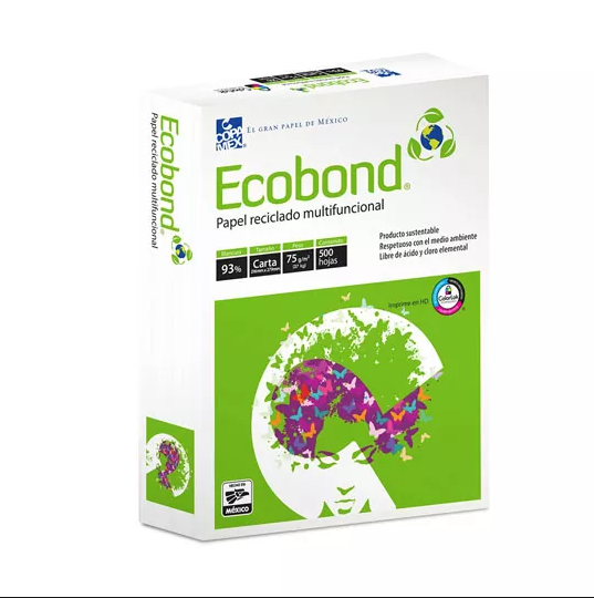 Papel Hoja Carta Blanca 70g/m² EcoBond 500h