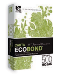 Papel Hoja Oficio Ecobond 500h