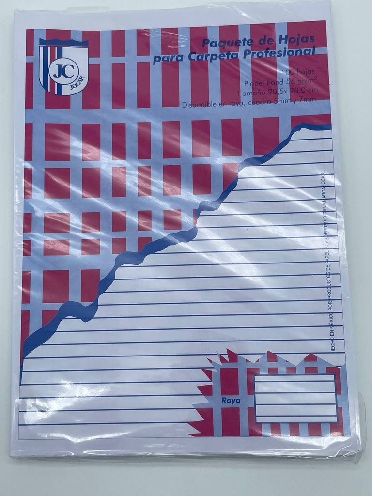 Papel Hoja Recopilador Raya