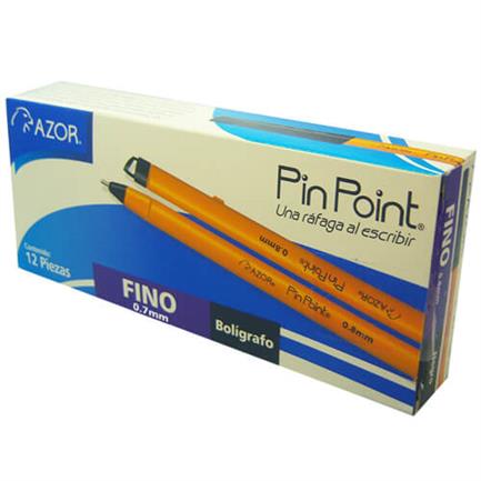 Pluma Azor Punto Fino Negro