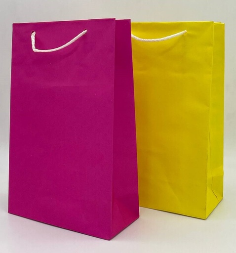 Bolsa Papel Colores Macrame Mediana C/10