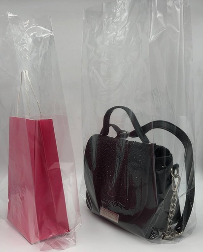 Bolsa Celofan Fuelle Lisa 5 kg (20x45+10)